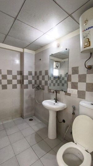 Bathroom in 2 BHK Apartment at Gaur City 7th Avenue, Sector 4 Greater Noida – for Rent