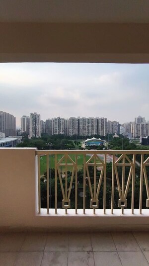 Balcony in 2 BHK Apartment at Gaur City 7th Avenue, Sector 4 Greater Noida – for Rent
