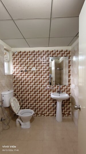 Bathroom in 2 BHK Apartment at Gaur City 7th Avenue, Sector 4 Greater Noida – for Rent