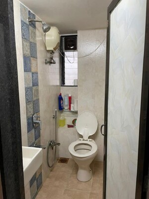 Bathroom in 1 BHK Apartment at Khar West – for Rent