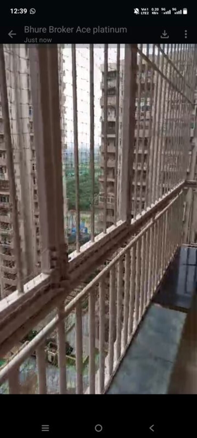 Balcony, ace-platinum 2 Bedroom 1050 Sq.Ft. Apartment In Zeta I Greater Noida Greater Noida 10594453