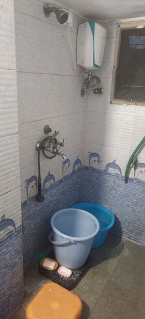 Bathroom in 1 BHK Apartment at Om Sai Siddhi Apartment, Panch Pakhadi – for Sale