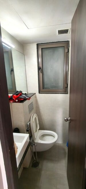 Bathroom in 1 BHK Apartment at Lodha Casa Viva, Majiwada – for Rent