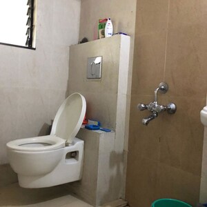 Bathroom in 3 BHK Apartment at Lokmanya Colony – for Rent