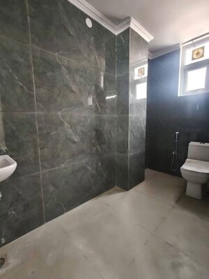 Bathroom in 3 BHK Apartment at Chattarpur – for Rent