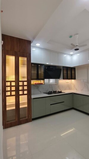 Kitchen in 3 BHK Apartment at ASBL Spectra, Financial District – for Rent