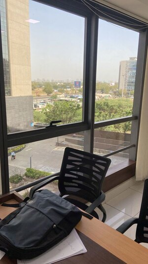 Balcony in  Office Space at True Westgate Business Bay, Makarba – for Rent