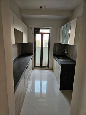 Kitchen in 3 BHK Apartment at Rustomjee Summit, Borivali East – for Sale