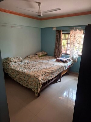 Bedroom in 2 BHK Apartment at Gagan North Winds, Jakkuru – for Rent