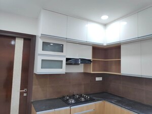 Kitchen in 3 BHK Apartment at Vamsiram Jyothi Lotus, Banjara Hills – for Rent