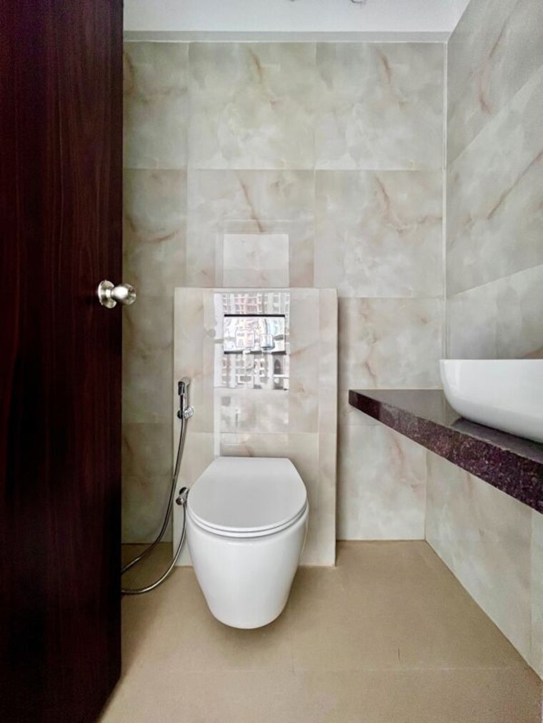 Bathroom, raymond-ten-x-habitat 1 Bedroom 550 Sq.Ft. Apartment In Pokhran Road No Two Thane 10594648