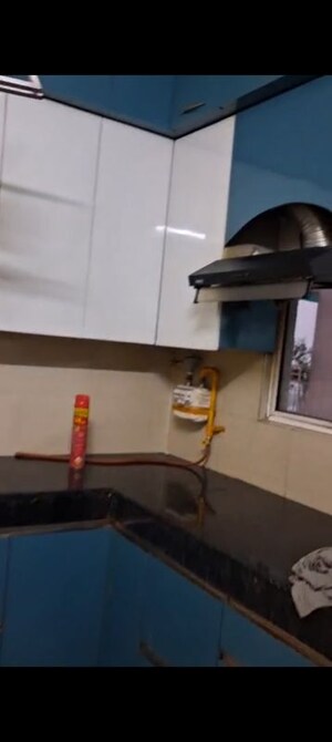 Kitchen in 3 BHK Apartment at Raj Nagar Extension – for Sale
