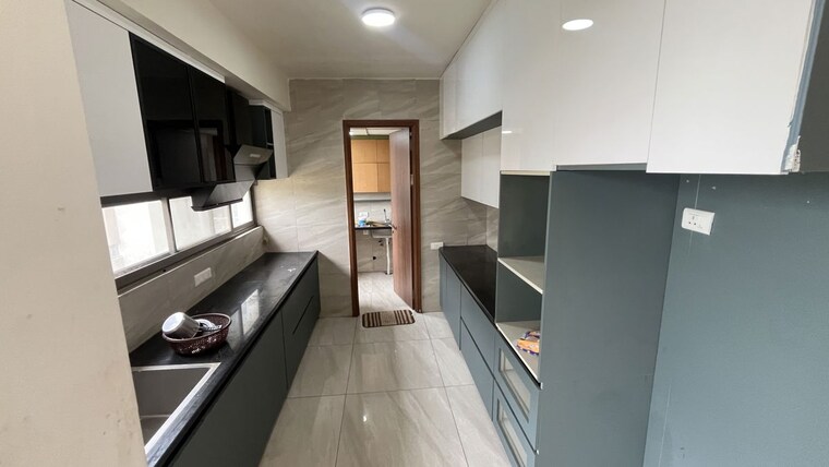 Kitchen, myscape-sanctuary 3 Bedroom 2400 Sq.Ft. Apartment In Hafeezpet Hyderabad 10594676