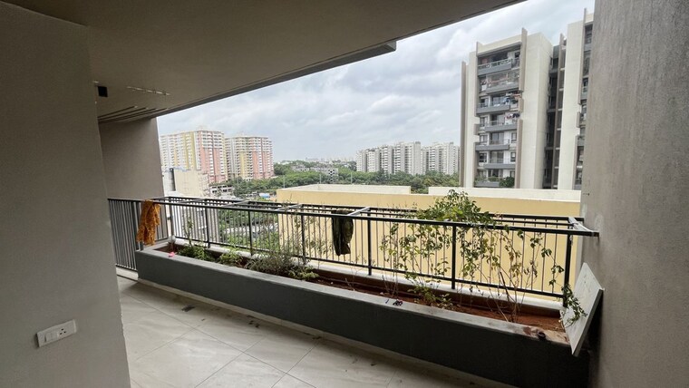 Balcony, myscape-sanctuary 3 Bedroom 2400 Sq.Ft. Apartment In Hafeezpet Hyderabad 10594676