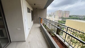 Balcony in 3 BHK Apartment at Myscape Sanctuary, Hafeezpet – for Rent
