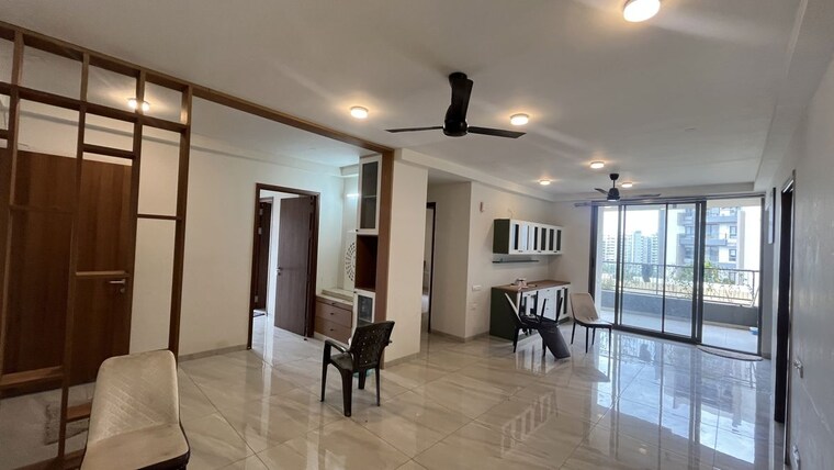Living Room, myscape-sanctuary 3 Bedroom 2400 Sq.Ft. Apartment In Hafeezpet Hyderabad 10594676