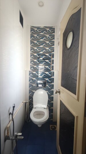 Bathroom in 1 BHK Apartment at Happy Valley, Manpada – for Rent