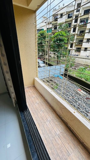 Balcony in 1 BHK Apartment at Shree Siddhi Apte Homes, Badlapur East – for Sale