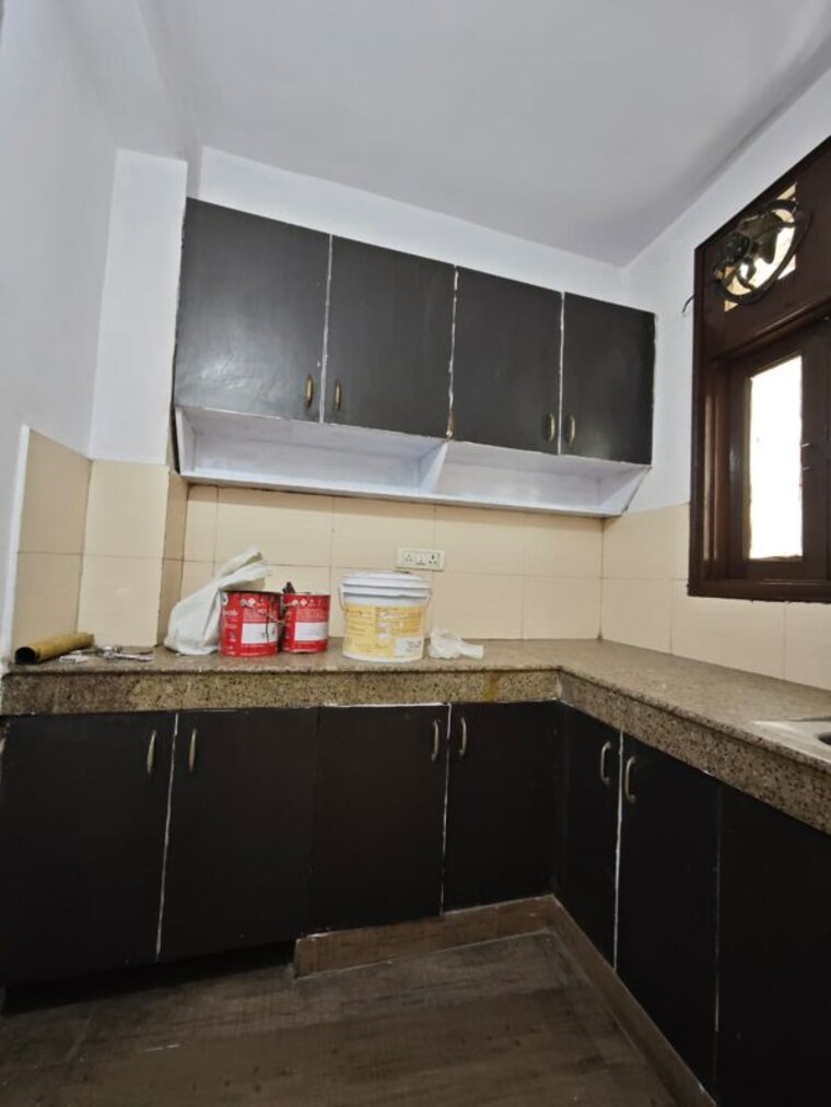Kitchen, neb sarai 1 Bedroom 450 Sq.Ft. Builder Floor In Neb Sarai Delhi 10594709