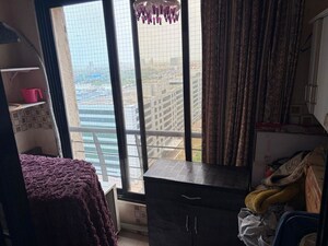 Bedroom in 3 BHK Apartment at Raheja Interface Heights, Malad West – for Rent