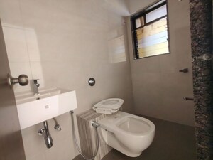 Bathroom in 2 BHK Apartment at Atul Horizon, Bhandup West – for Rent