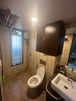 Living Room in 2 BHK Apartment at Lodha Amara, Kolshet Road – for Rent