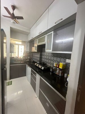 Kitchen in 2 BHK Apartment at Lodha Amara, Kolshet Road – for Rent