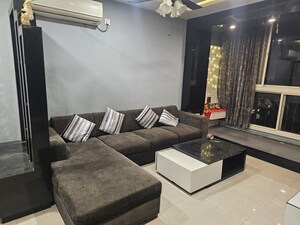 Living Room in 3 BHK Apartment at Omaxe Hazratganj Residency, Gomti Nagar – for Sale