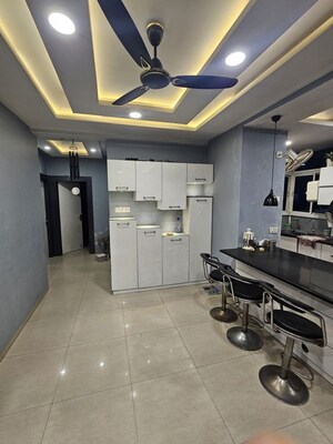 Kitchen in 3 BHK Apartment at Omaxe Hazratganj Residency, Gomti Nagar – for Sale