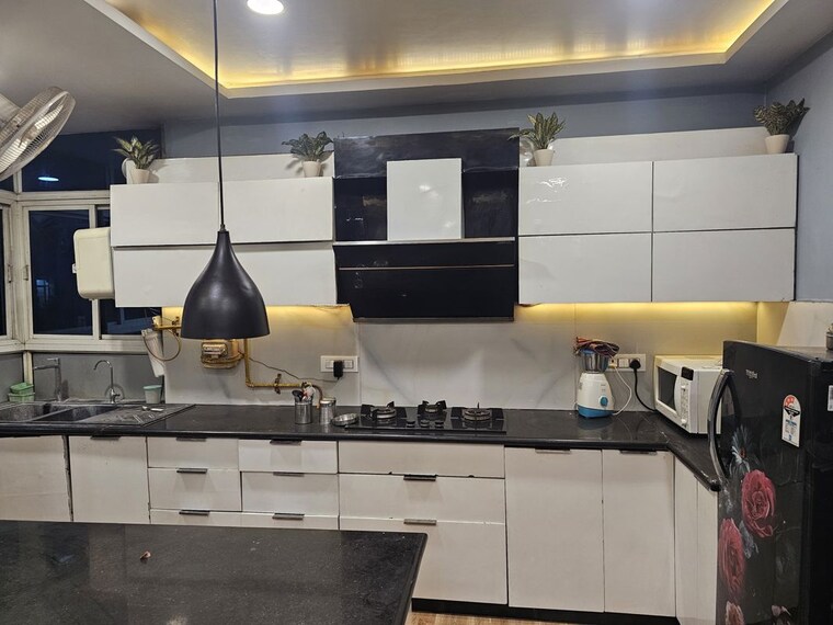 Kitchen, omaxe-hazratganj-residency 3 Bedroom 1450 Sq.Ft. Apartment In Gomti Nagar Lucknow 10594792