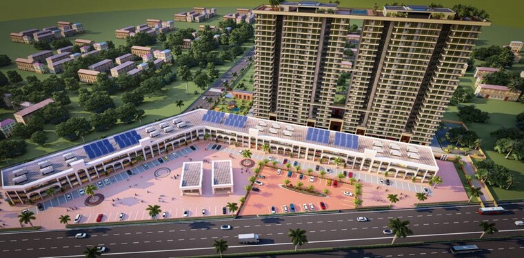 Exterior View, sector 102 a 2 Bedroom 1444 Sq.Ft. Apartment In Sector 102 A Mohali 10594772