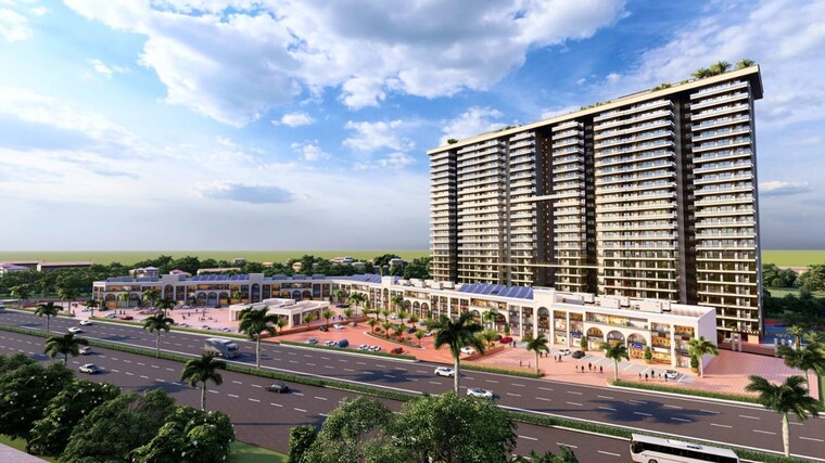 Exterior View, sector 102 a 2 Bedroom 1444 Sq.Ft. Apartment In Sector 102 A Mohali 10594772