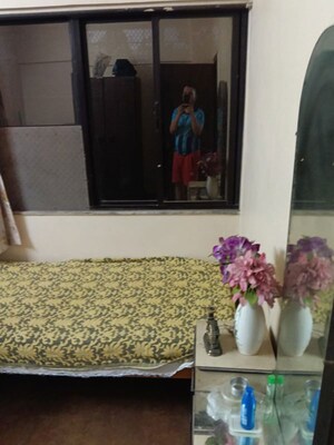 Bedroom in 1.5 BHK Apartment at Godrej Emerald, Ghodbunder Road – for Rent
