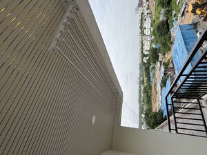 Balcony in 3 BHK Apartment at Praneeth Pranav Solitaire, Bachupally – for Rent