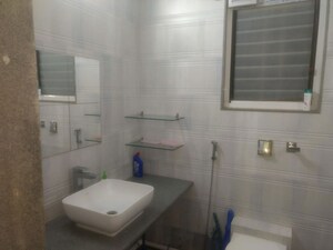 Bathroom in 2 BHK Apartment at Wakad – for Rent