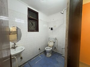 Bathroom in 1 BHK Builder Floor at Neb Sarai – for Rent