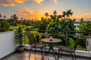 Balcony in 3 BHK Villa at Olavakode – for Sale