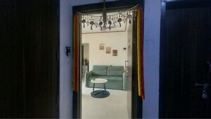 Building Lobby in 1 BHK Apartment at Ashar Metro Towers, Vartak Nagar – for Rent