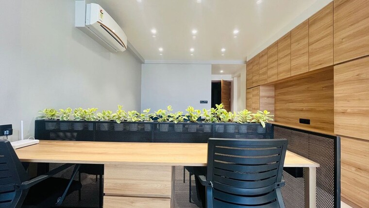 Kitchen, samvaad-east-face Commercial Office Space 800 Sq.Ft. In Ambli Ahmedabad 10594856