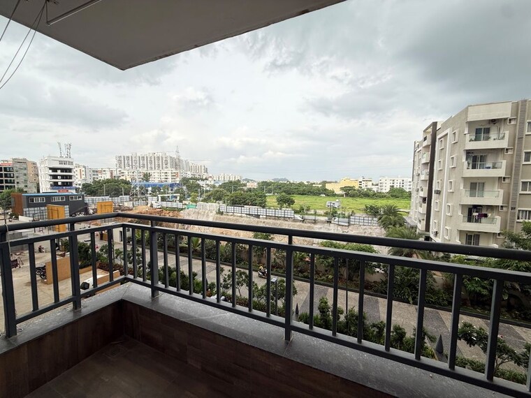 Balcony, hallmark-skyrena 3 Bedroom 1650 Sq.Ft. Apartment In Narsingi Hyderabad 10594860