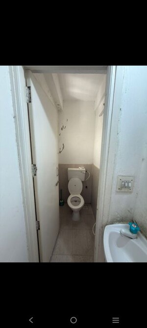 Bathroom in 1 BHK Apartment at Applewood Satyesh Residency, Shela – for Rent