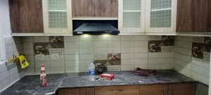 Kitchen in 3 BHK Apartment at Gaur City 2 - 14th Avenue, Sector 16c Greater Noida – for Rent