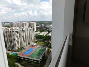 Balcony in 3 BHK Apartment at My Home Tarkshya, Kokapet – for Rent