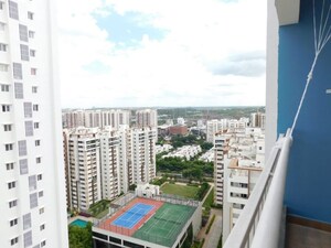 Balcony in 3 BHK Apartment at My Home Tarkshya, Kokapet – for Rent