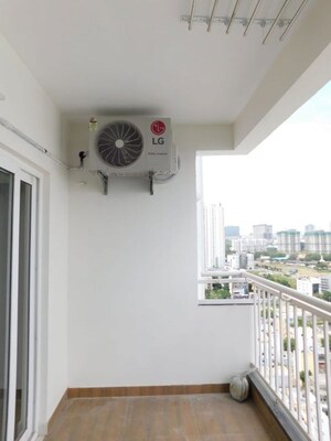 Balcony in 3 BHK Apartment at My Home Tarkshya, Kokapet – for Rent