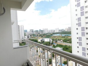Balcony in 3 BHK Apartment at My Home Tarkshya, Kokapet – for Rent
