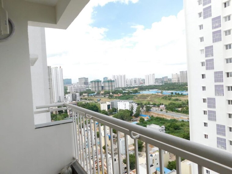Balcony, my-home-tarkshya 3 Bedroom 1965 Sq.Ft. Apartment In Kokapet Hyderabad 10594877