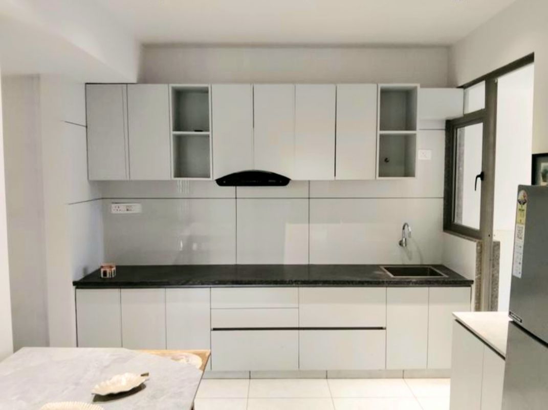 Kitchen in 3 BHK Apartment at Sheth Montana, Mulund West – for Rent