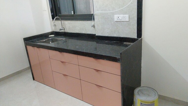 Kitchen, rosa-gardenia 2.5 Bedroom 659 Sq.Ft. Apartment In Ghodbunder Road Thane 10594961