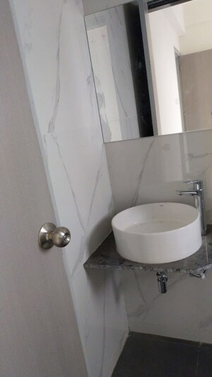 Bathroom in 2.5 BHK Apartment at Rosa Gardenia, Ghodbunder Road – for Sale
